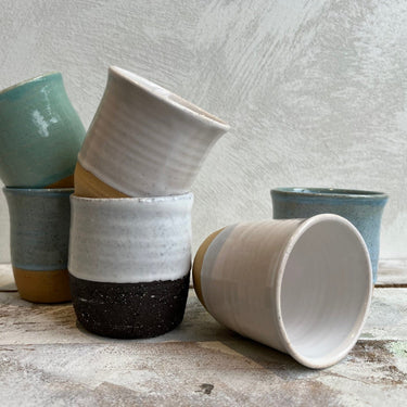 Pale Blue Ceramic Tumbler