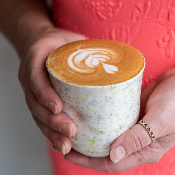 Sprinkle Ceramic Cup for Mental Health