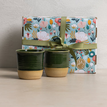 Dark Sage Ceramic Tumbler