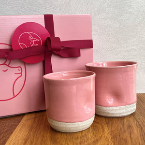 Limited Release Pale Pink Ceramic Tumbler