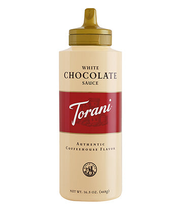 475ml Bottle Of Torani White Chocolate Sauce
